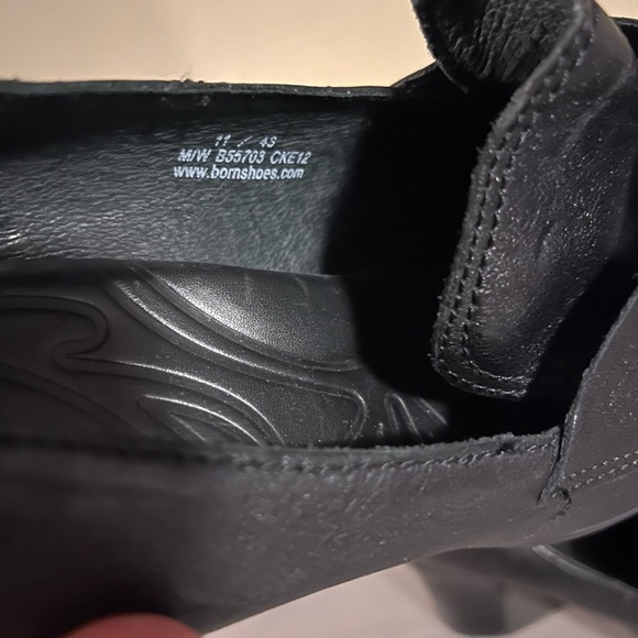 BORN Gail Leather Heeled Penny Loafers - Picture 6 of 7